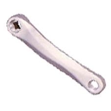 CRANK ARM  LH 175mm, Diamond Taper, Low Profile, Alloy SILVER