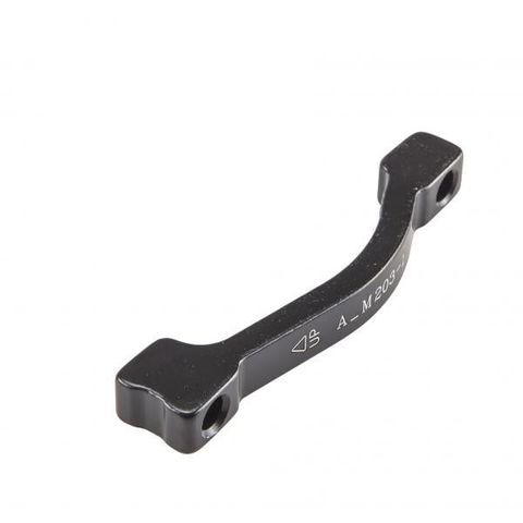 Adaptor post mount, Front Mod.A-12 compatible from Post Mount fork 180mm to 203mm rotor, with mount bolts, Quality Tektro part