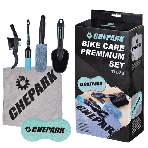 CP59   CHEPARK  Premium Bicycle Brushes set