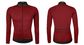 Jersey, MENS,  FUNKIER ,Parma,  Active Long sleeve THERMAL jersey,  full zip,  RED, LARGE