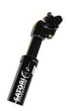 SUSPENSION SEAT POST  27.2 x 350mm, Micro-Adjust, Alloy BLACK