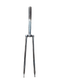 27" x 1.1/4 Racer Fork - O.D. 25.4mm, I.D. 22.2mm - Threaded, Steel, Silver, 46mm Clearance