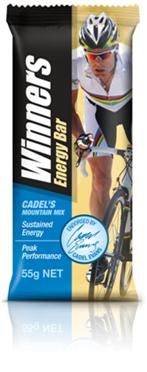 Winners Energy Bar CADELS MOUNTAIN MIX (Box of 12)