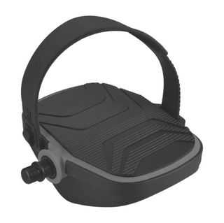 EXERCISE PEDAL  - 9/16" Axle, PP Body, PVC/PU Strap, Ball Bearings, Black