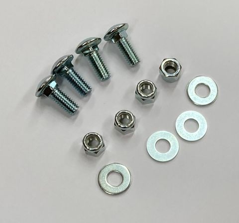 TRIKE BOLT SET SUIT GOMIER REAR END (4x Bolts - 4 x Washers - 4 x Nyloc nuts )