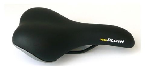 Saddle, black vinyl top, Double density foam, 270mm x 160mm