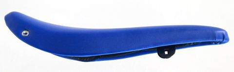 SADDLE  Banana, 430mm x 130mm, for High Riser with Mounts for Sissy Bar, BLUE