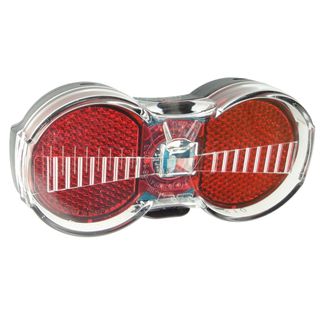 BUSCH & MULLER BATTERY REAR Light - Toplight Flat S permanent. LED, "Best quality rack light"