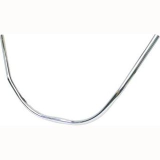 HANDLEBAR  25.4mm, 68cm Wide, 80mm Rise, Beach Crusier, CP  SILVER