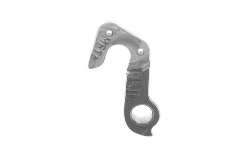 META CNC DERAILLEUR HANGER  - Model 150, Material 6061 T651 Aviation Aluminium, CNC Machined, Silver, GT (PILO D397)