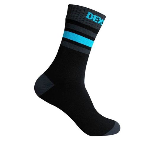 SOCKS Ultra Dri Sports Medium (6.5-9 Men's US, 7.5-10 Women's US), DEXSHELL, 3 layer construction, Merino inner layer & in-cuff seal, Waterproof/Windproof,