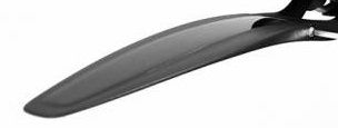 MUDGUARD  for saddle rail, S-MUD, STANDARD, easy secure fit to the saddle rails