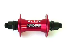 Front Hub, RED Alloy - 14mm Axle - 36H