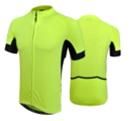 JERSEY - FUNKIER CEFALU Mens Active Short Sleeve Jersey 100% Polyester, Yellow, MEDIUM