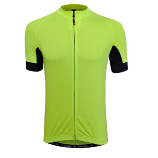 JERSEY - FUNKIER CEFALU YELLOW, Mens Active Short Sleeve Jersey 100% Polyester, Yellow, MEDIUM