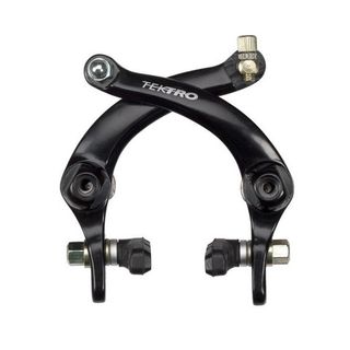 BRAKE - Tektro FRONT U Brake, BLACK , dimension: 30-47mm, coil spring, with 55mm pads 985.13, barrel