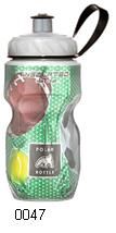 BOTTLE - Polar Insulated Water Bottle 350ml/12 oz, Standard Valve, PLAY BALL!