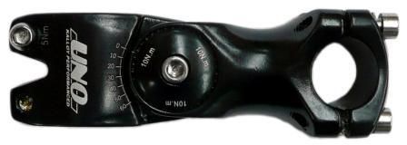 Ahead Stem  --  110mm Ext, 0-60 Degree, 28.6mm Dia., 25.4mm BB, Black