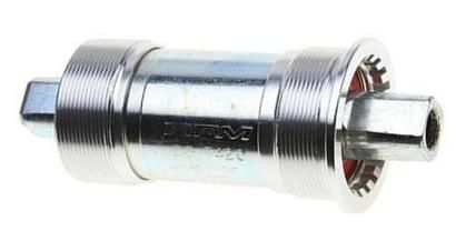 Bottom Bracket Cartridge, 68mm Shell, 118.0mm, Sealed Bearing, Threaded, Steel Cup