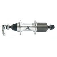 Hub, Joytech, 8/10 Speed Cassette Q/R Alloy Silver 32H (135mm OLD)
