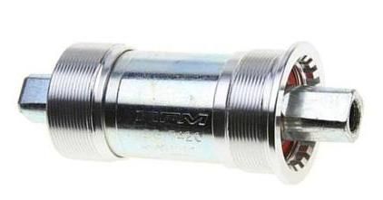 Bottom Bracket Cartridge, 68mm Shell, 116.0mm, Sealed Bearing, Threaded, Steel Cup