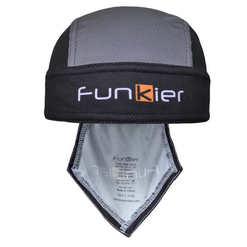 Headwear, Bandana  FUNKIER , Mirandola, Black, One size fits all.