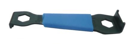 Cycle tool, chainring nut wrench, w/crank cover wrench