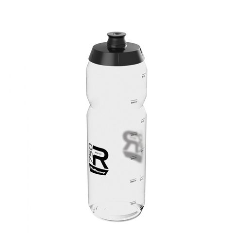 WATER BOTTLE, SENSATIONAL - wide mouth - easy squeeze  HIGH FLOW,  LIGHTWEIGHT SPORT BOTTLE 750ML CLEAR   Screw-On Cap Professional type - Quality Polisport product