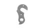 META CNC DERAILLEUR HANGER  - Model 196, Material 6061 T651 Aviation Aluminium, CNC Machined, Silver, De Rosa, Colnago (PILO D306)