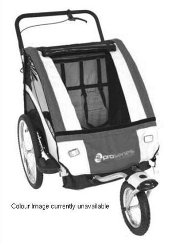 Bicycle Children Trailer/Jogger BLUE,  Steel Frame. NEW UPGRADED w/swivel & "lock in" front wheel