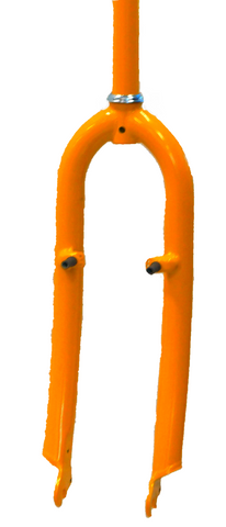 Fork front for Industrial trike - YELLOW for trike #93303 - 1" Threaded steerer - (3/8" Drop out)