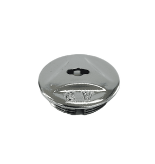 Plastic Dust Cover Cap - Silver, Bag of 10