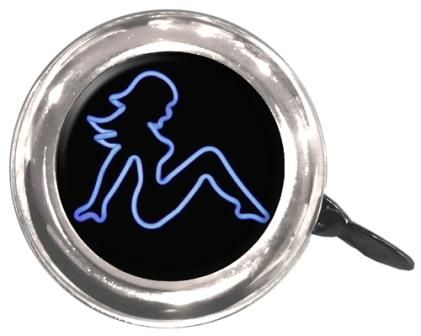 BELL - Trucker Girl, Steel, 55mm Diameter, Fits All Standard Handlebars, Clean Motion Swell Bell