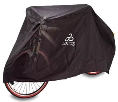 Bike Cover, Black Nylon, Lotus Brand, size 175cm x 58.5cm x 84cm black