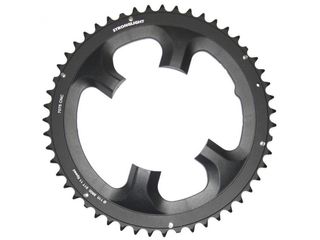 CHAINRING - ROAD "STRONGLIGHT", 50T, 7075 CNC Black  Shimano 5800 - 110mm BCD, 4 Arms for 11 Spd 273955