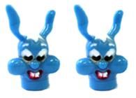 Valve cap rabbit blue 2pce
