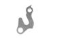 META CNC DERAILLEUR HANGER  - Model 89, Material 6061 T651 Aviation Aluminium, CNC Machined, Silver, Jamis, Focus (PILO D62)