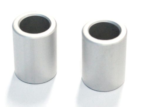 Rear spacers  12 x 8.05 x16.5mm; Silver, sold in Pairs