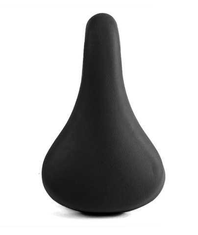 Saddle, JUNIOR vinyl top, plain black color,. L:240 W:130mm ,  Quality DDK product made in Taiwan