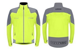 PROVIZ Nightrider Jacket Yellow (L) - High Visibility Jacket  PV1502