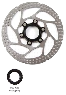 DISC ROTOR - CLARKS - CenterLock Rotor 203mm with Lock Ring Thur Axle V1