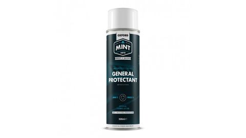 BIKE PROTECTION -  Oxford Mint General Protectant Aerosol 500ml, Enhances protection against dirt and grime, Light wax coating ensures longevity of protection