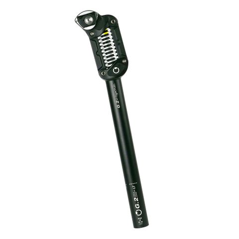 SEATPOST - 30.9mm x 380mm - 50mm Travel (b) MEDIUM Spring (60-85kg Riders) - By,schulz G.2 LT Parallelogram Suspension - BLACK