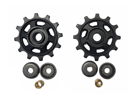 Jockey wheel replacement kit for RD-M350/T350 rear derailleur. Quality Tektro part