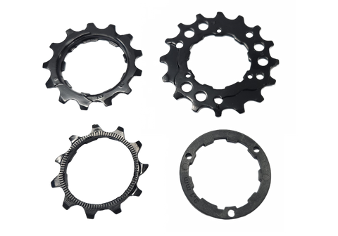 Cogs, for Mod.CS-M350 cassette, 11-13-16T replacement, with spacer, (9 Speed) Quality Tektro part