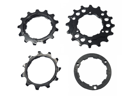 Cogs, for Mod.CS-M350 cassette, 11-13-16T replacement, with spacer.., Quality Tektro part