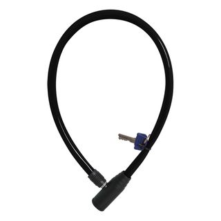 LOCK - Hoop4 Cable Lock 4mm X 600mm, BLACK  - Oxford Product