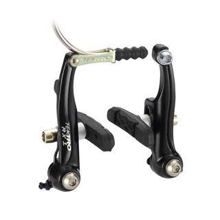 Mini-V Brake set,alloy, black., 85mm arms, for one wheel,  Quality Tektro product