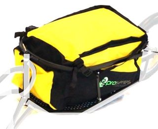 BAG ONLY for Single wheel Cargo Trailer, 90L Yellow Bag, 38 x 60 x 28cm  Super sturdy & weather proof BAG