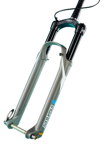 Susp. fork, AXON34-Werx- EQ RLRC-PCS TEAM GREY 29 ,120mm travel,1-1/8 to 1.5 steerer 15x110mm Boost , Remote lock out, rebound & compression adjustment, carbon crown/steerer, Mudguard included.